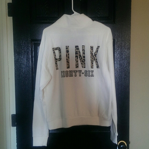 Sold!victoria secret pink white/cream cheetah