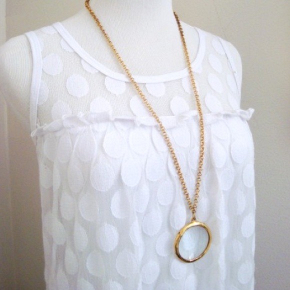 Madewell Magnifying Glass Necklace - Picture 3 of 3