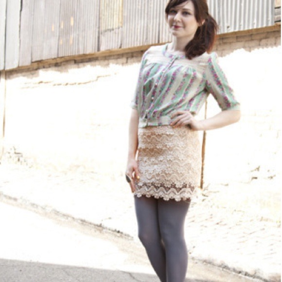 Modcloth Crochet Lace Mini - Picture 3 of 4