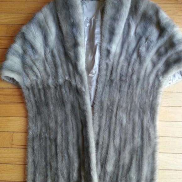 Mink Sapphire / Blue Iris Stole