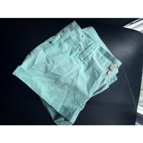 Mint Colored Shorts