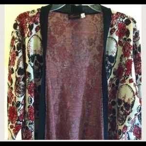 Skull cardigan