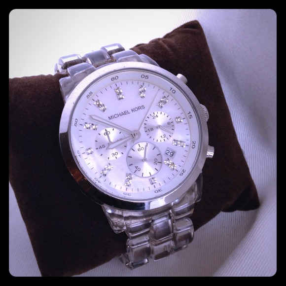 Michael Kors Acrylic Watch 100% Authentic