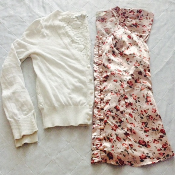 Silky Floral Blouse - Size XS - Romy