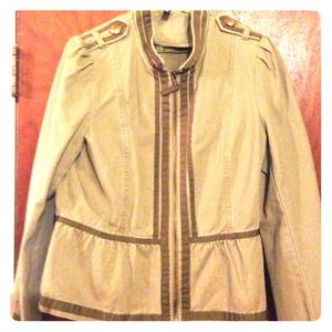 Military styled fitted jacket