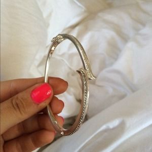 Judith Jack bangle bracelet w/ Swarovski crystals
