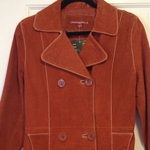 BNWT Leather Coat