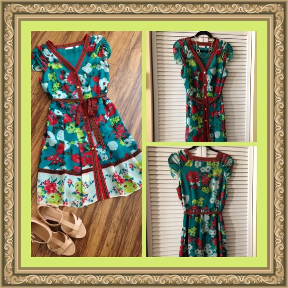 Colorful Summer Dress...