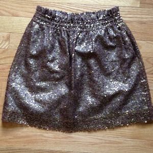 J.Crew Sequin Skirt