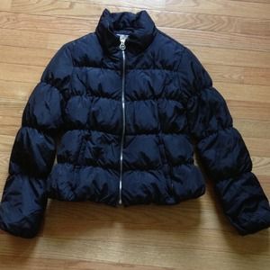 MICHAEL Michael Kors Black Puffer Jacket
