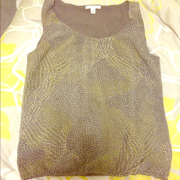 NWOT banana republic silk top