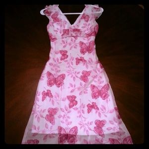 Fitted spring evening dress!