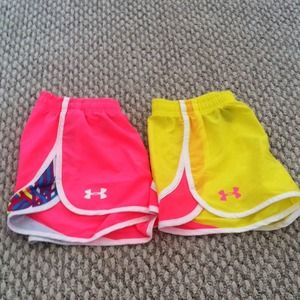 Under Armour running short