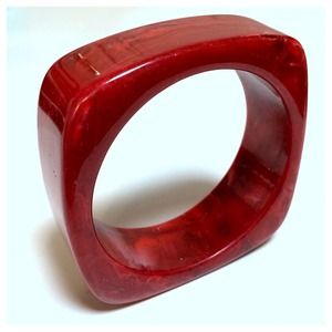 New Red Bangle Bracelet - will bundle NWOT