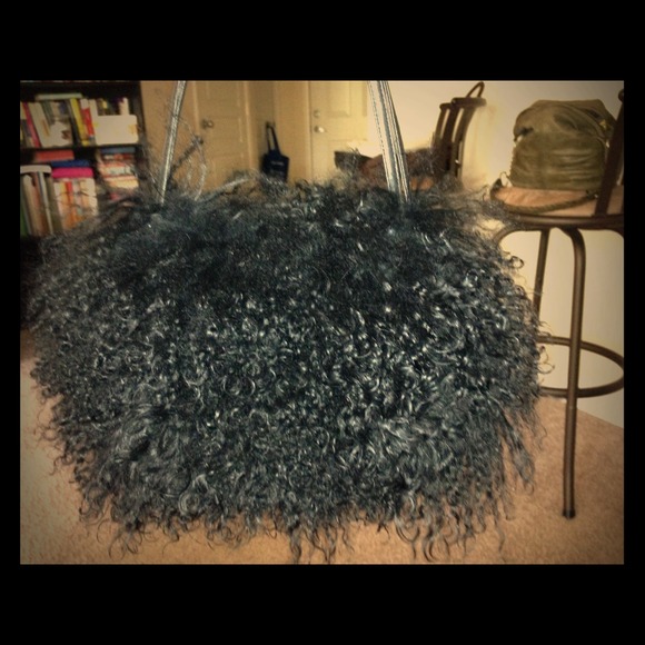 Handbags - Llama fur purse