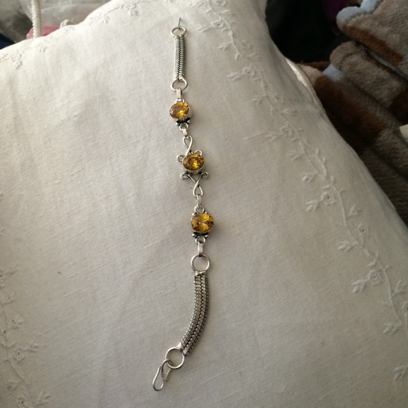 Citrine bracelet