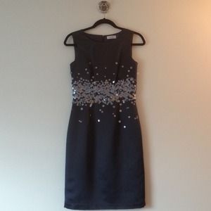 Sheath style Calvin Klein party dress
