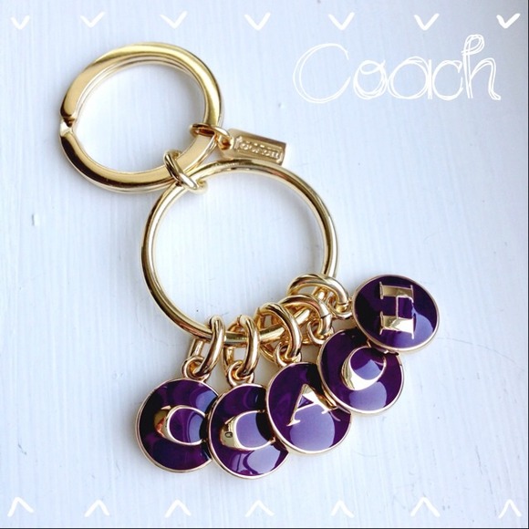 Coach Accessories - Coach Key Ring Chain Fob~100% Auth~NWOT~Only One~