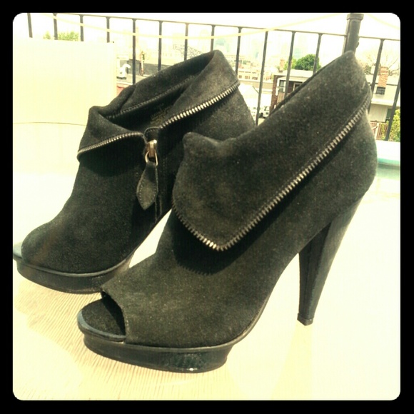 Steve Madden Peeptoe Booties