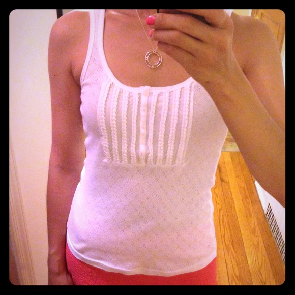Mini ruffles tank top