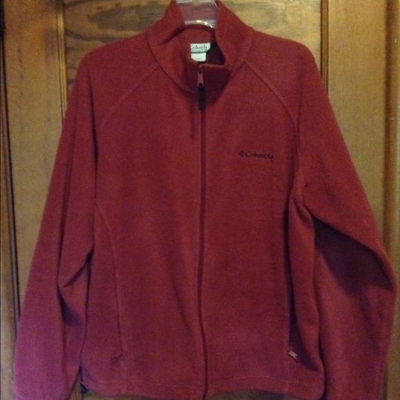 XL Columbia Red Fleece Jacket
