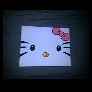 Acrylic on Stretched Canvas For Sale!