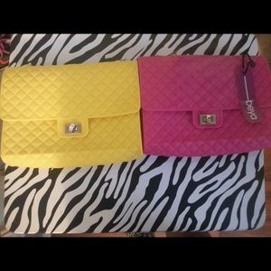 2 jelly crossbody bags