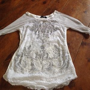 Angels & diamonds 3/4 tee