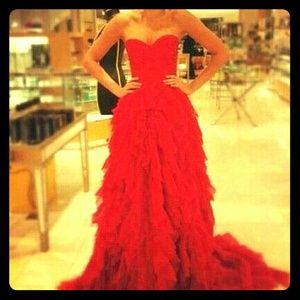 Red formal/prom dress