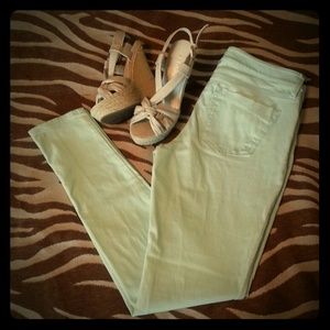 Mint Skinny Jeans