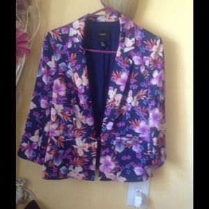 Floral print blazer from F21