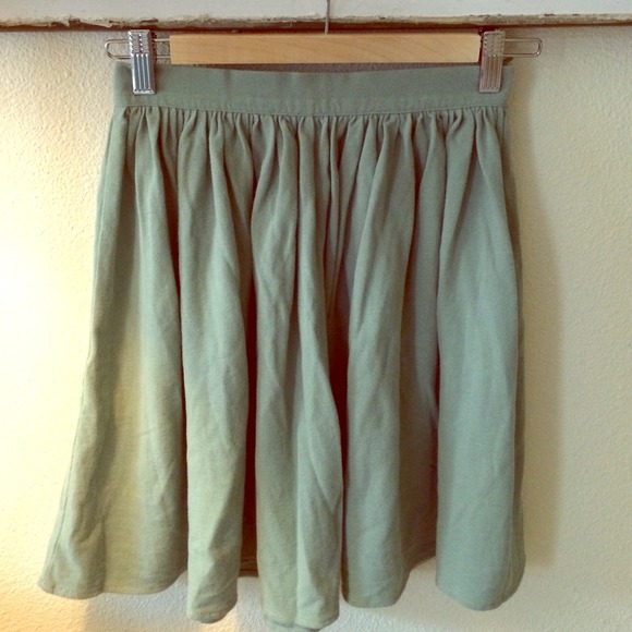Turquoise Skirt