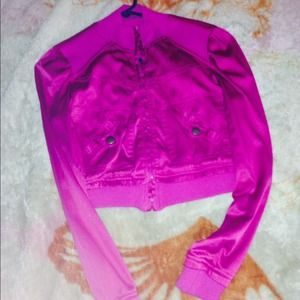 Mini magenta jacket