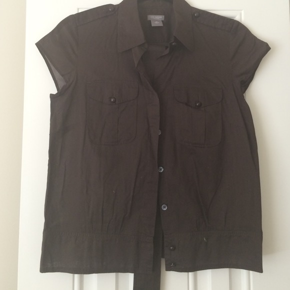 Bundled/sold Ann Taylor brown blouse