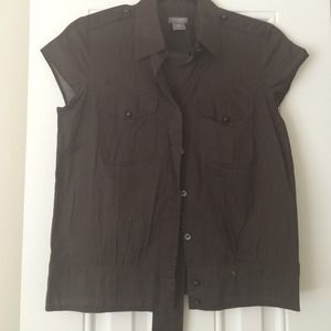 Bundled/sold Ann Taylor brown blouse
