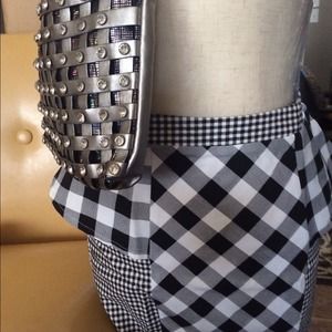 Nasty Gal Checkered Skirt!