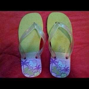 Hello Kitty flip flops