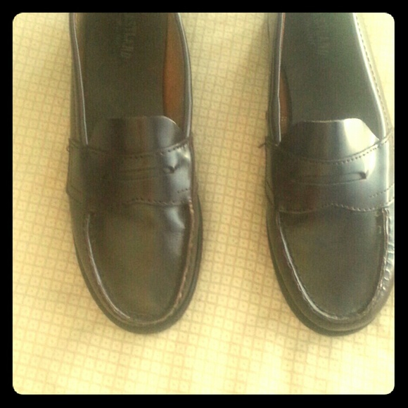 Eastland brown leather penny loafers