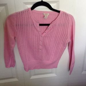 Pink sweater