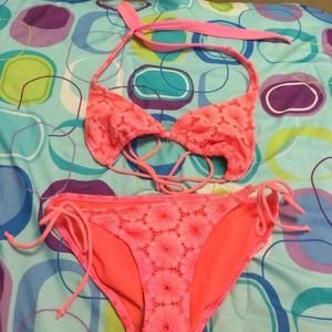 Pink bikini