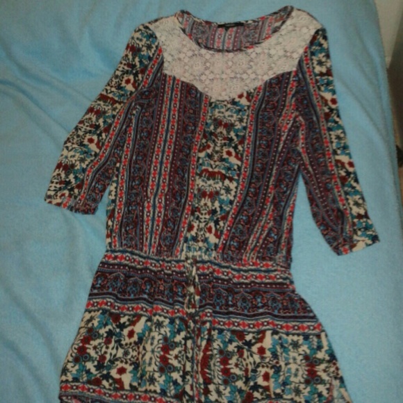 Cute forever21 boho blouse