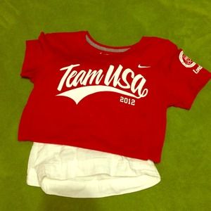 Nike Team USA 2012 Red Shirt