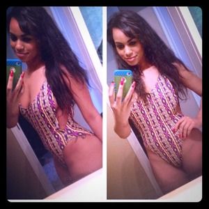 American Apparel one piece swimsuit