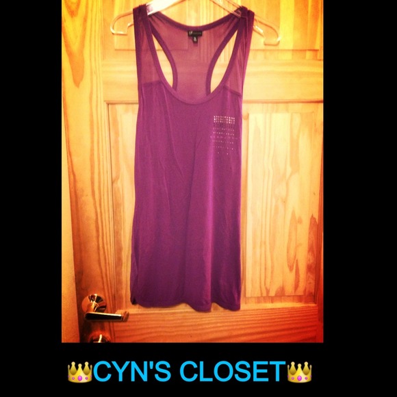 💖💖 BEAUTIFUL PARTLY SHEER RACER BACK TANK👀👀👀