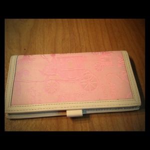 Pink coach checkbook