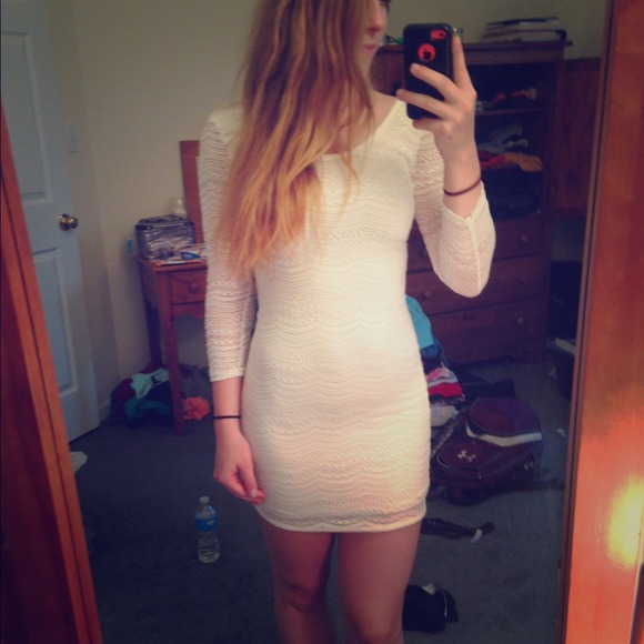 NWOT White Lace Dress