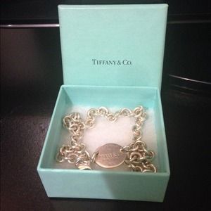 Tiffany&Co. 925 Oval Sterling Silver Choker