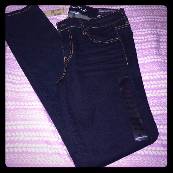 American eagle navy blue jegging
