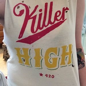 UNIF Killer High 420 tank top.
