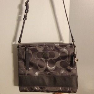 Grey Coach Bag-authentic